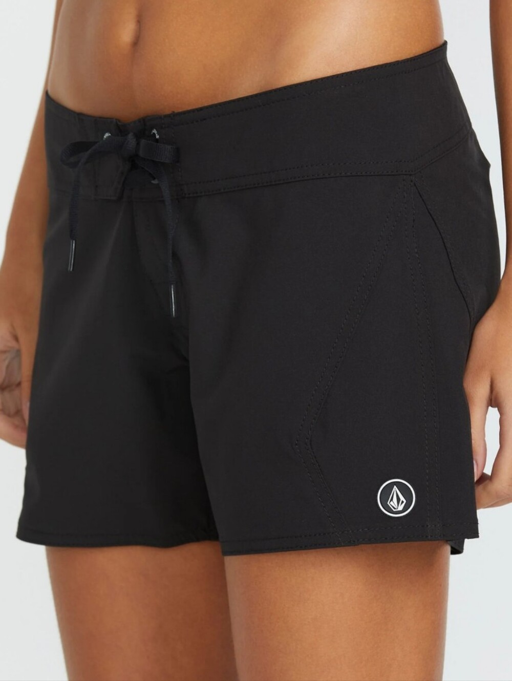 Volcom Simply Solid Black 5-inch Boardshort - Size 11